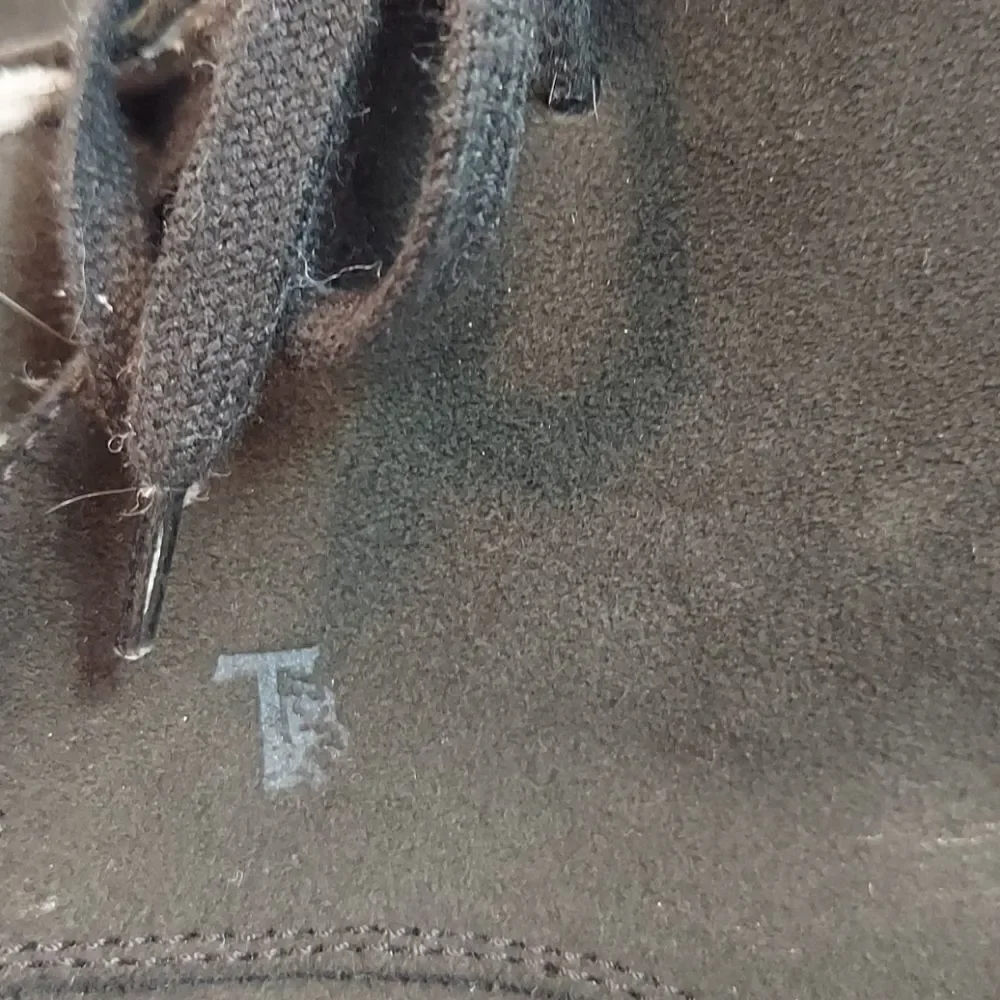 Tod's Shearling Lined Nubuck Chukka Boots 9.5